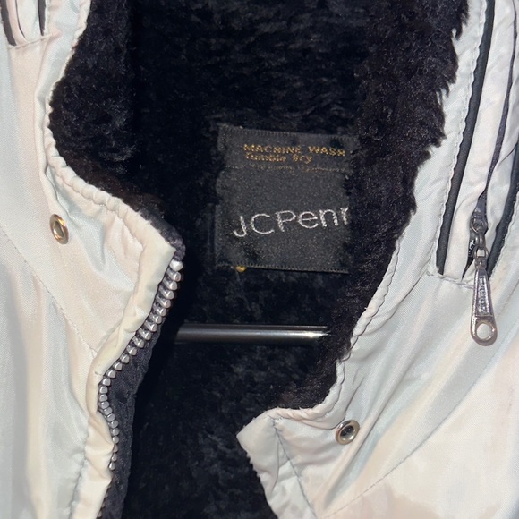 Vintage 70s Faux Fur Bomber Winter Jacket - Picture 3 of 8